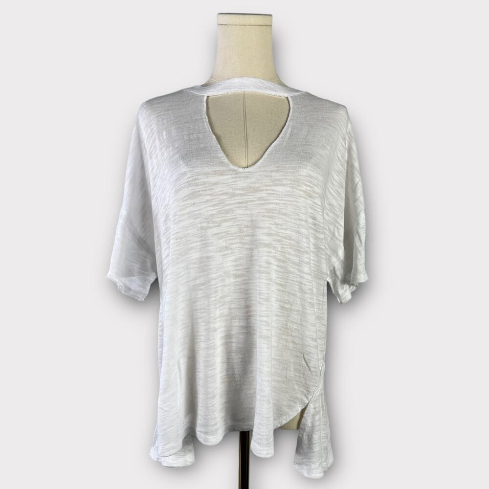 Free People Jordan Burnout Tee Size Small